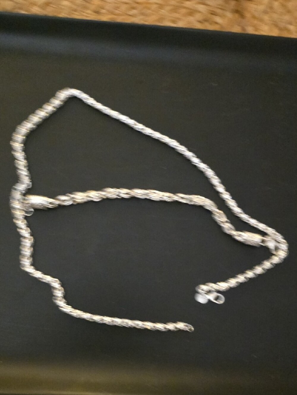 925 Sterling Silver Byzantine Chain Set – Necklace & Bracelet - Picture 3 of 4
